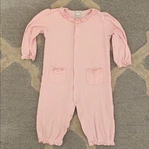 12-18M Pink and White Stripe Jammies